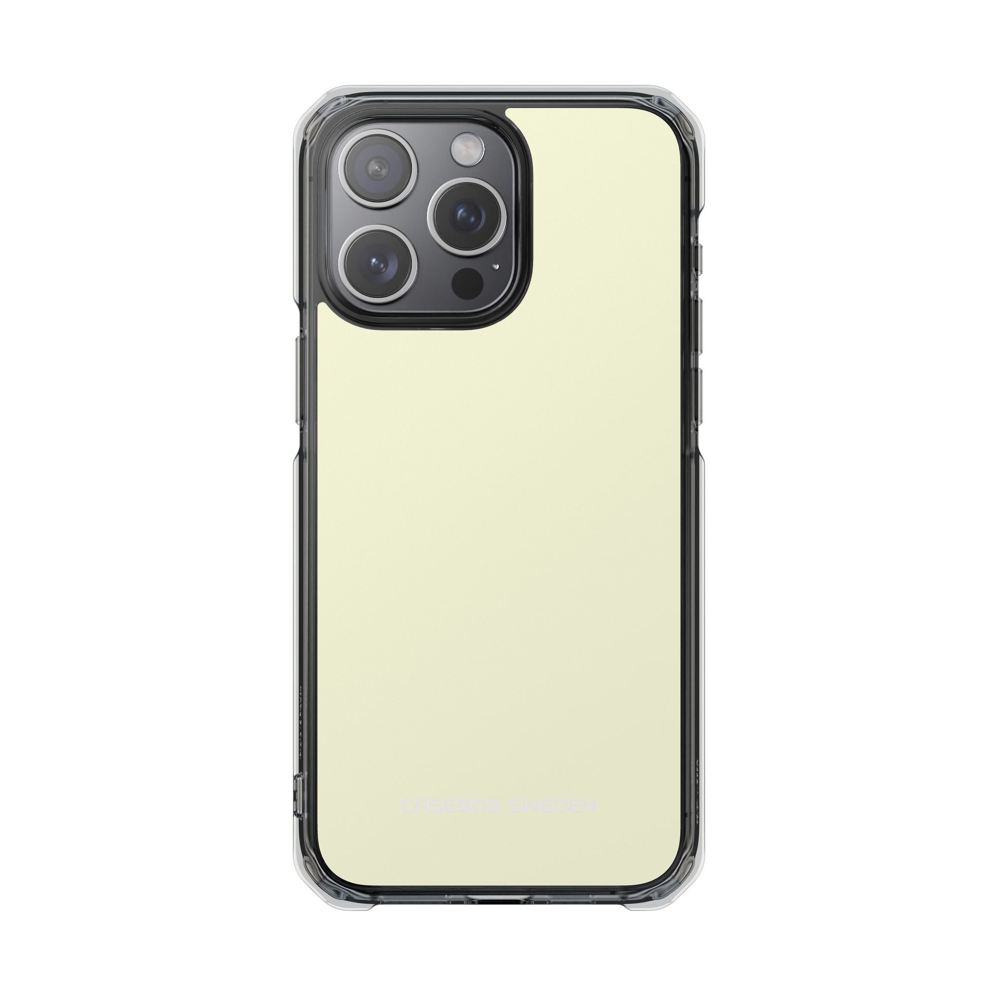 Pastel Yellow - Clear Impact iPhone 15 Phone Case