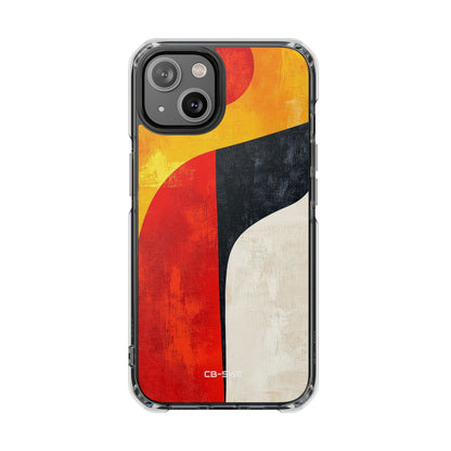 Vibrant Flowing Shapes iPhone Case - Impact