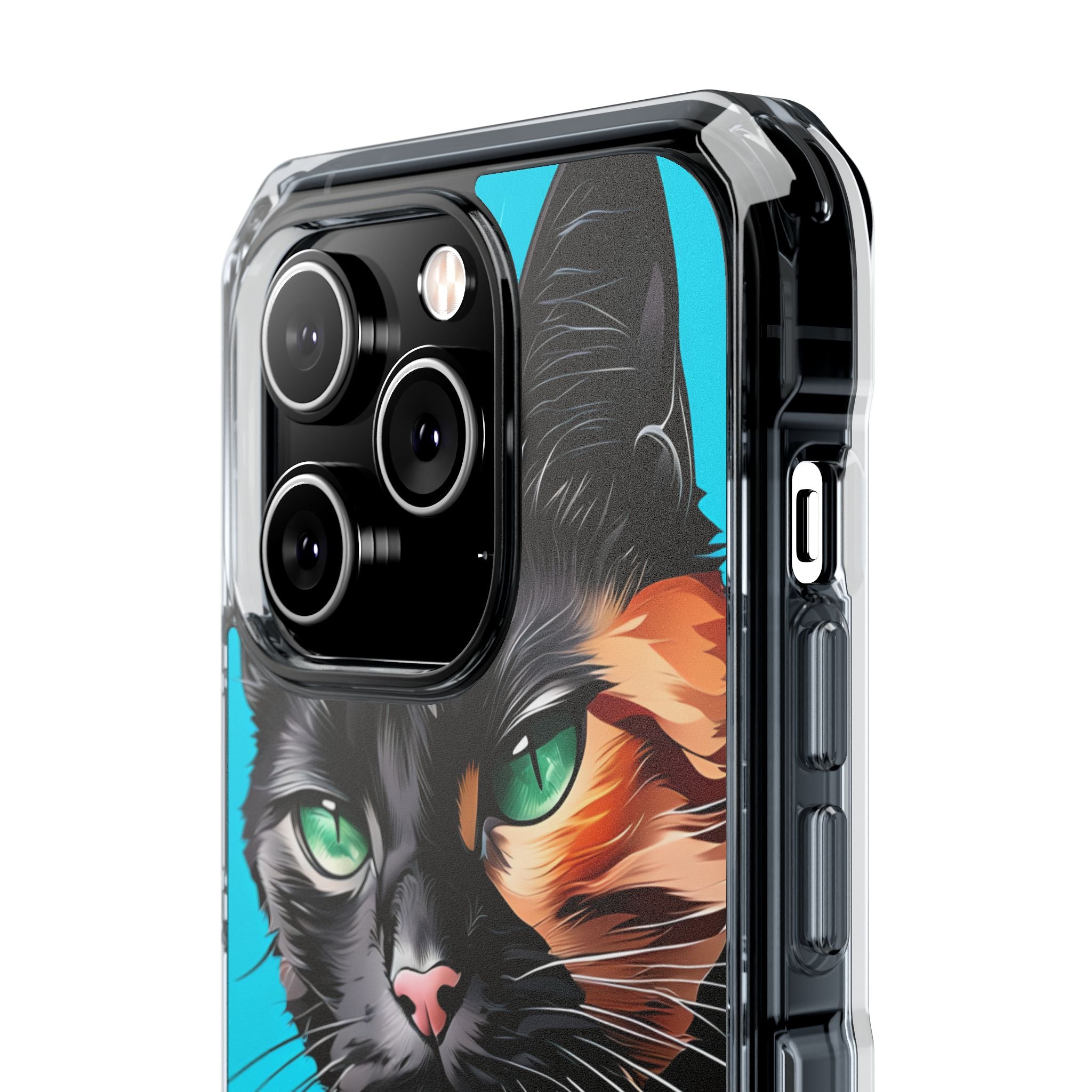 Curious Cat Stare iPhone Case - Impact