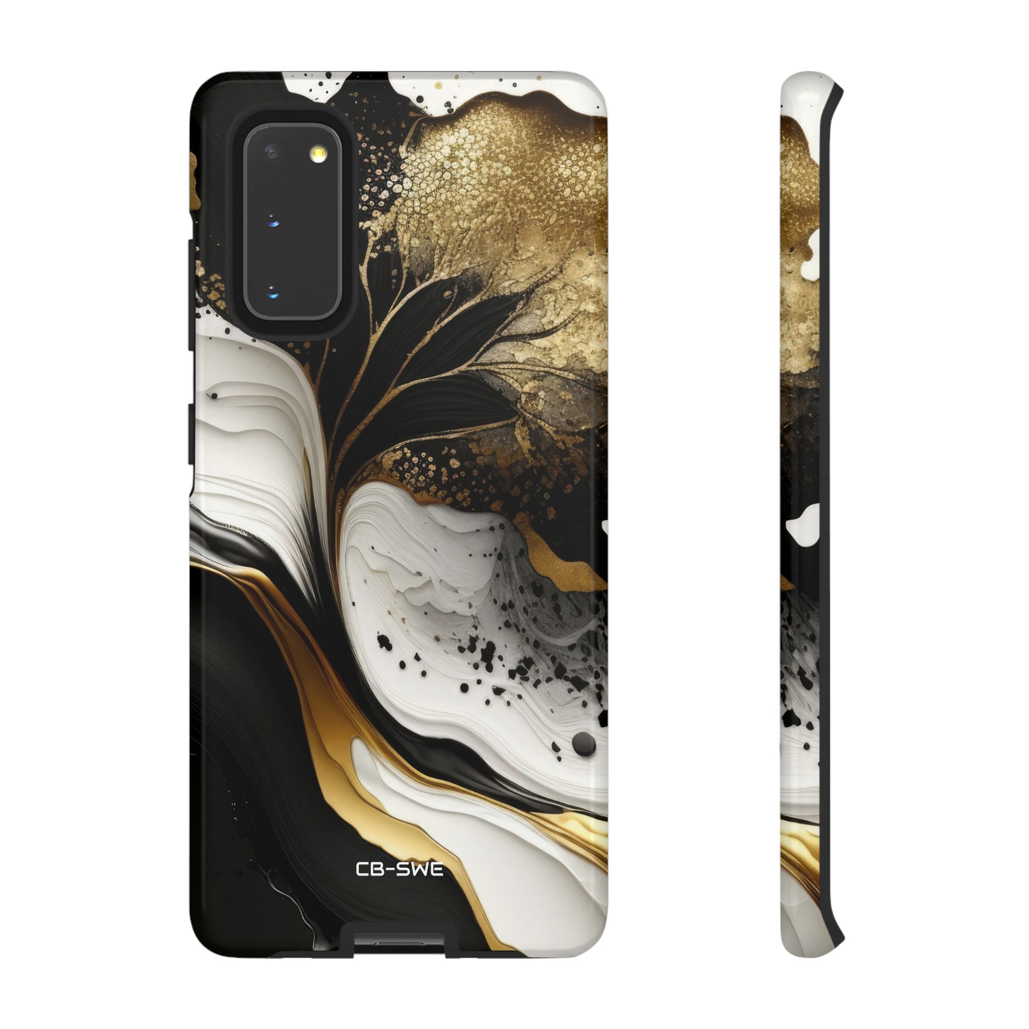 Gold Swirl Elegance - Samsung Case