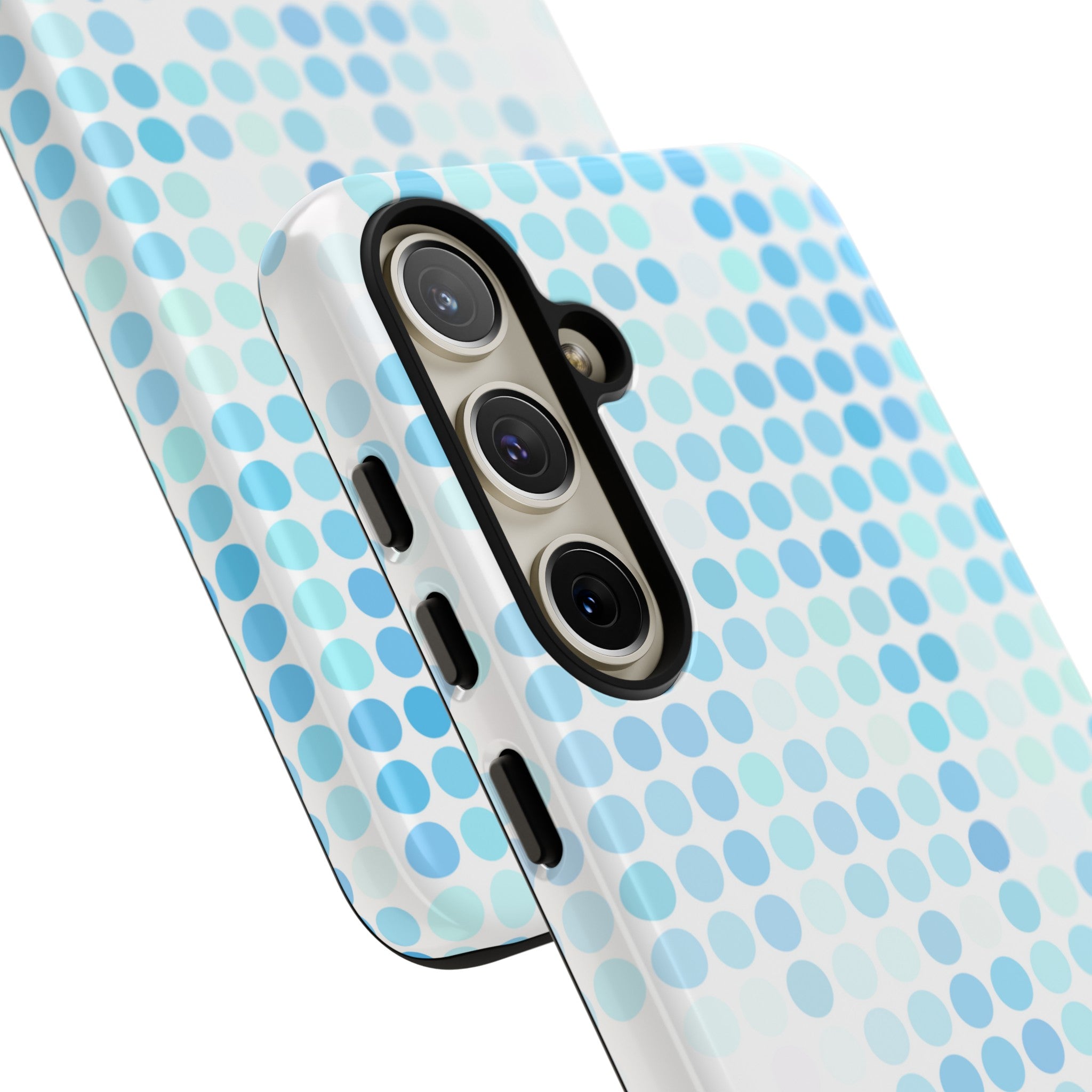 Blue Pixels - Protective Phone Case