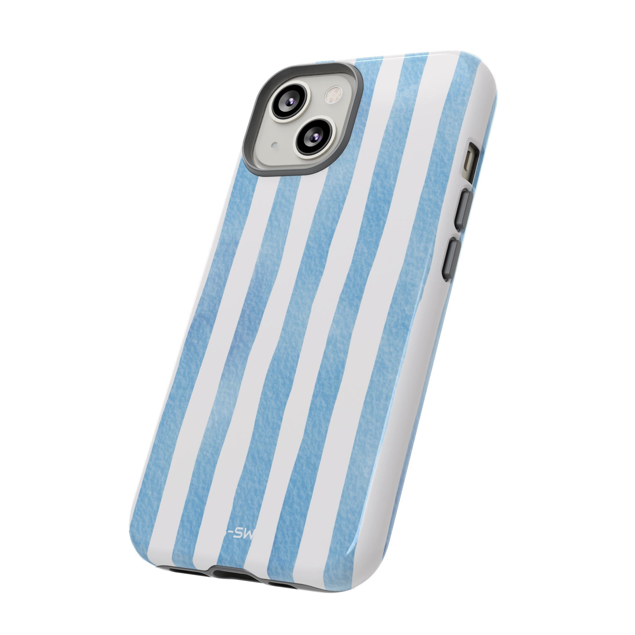 Soft Blue Watercolors - iPhone Case