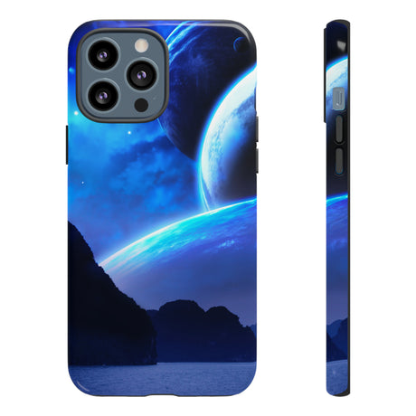 Fantasy Planet Nebula - Protective Phone Case