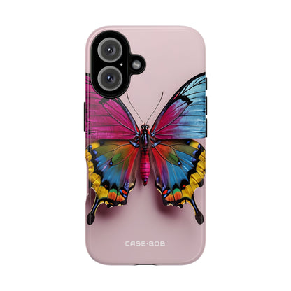 Vivid Butterfly iPhone 16 Case - Tough
