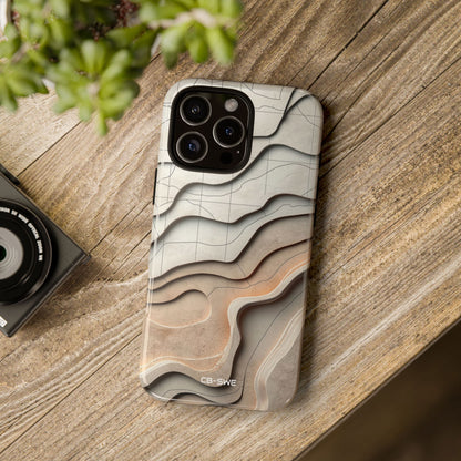 Waves Embrace Earth - iPhone Case