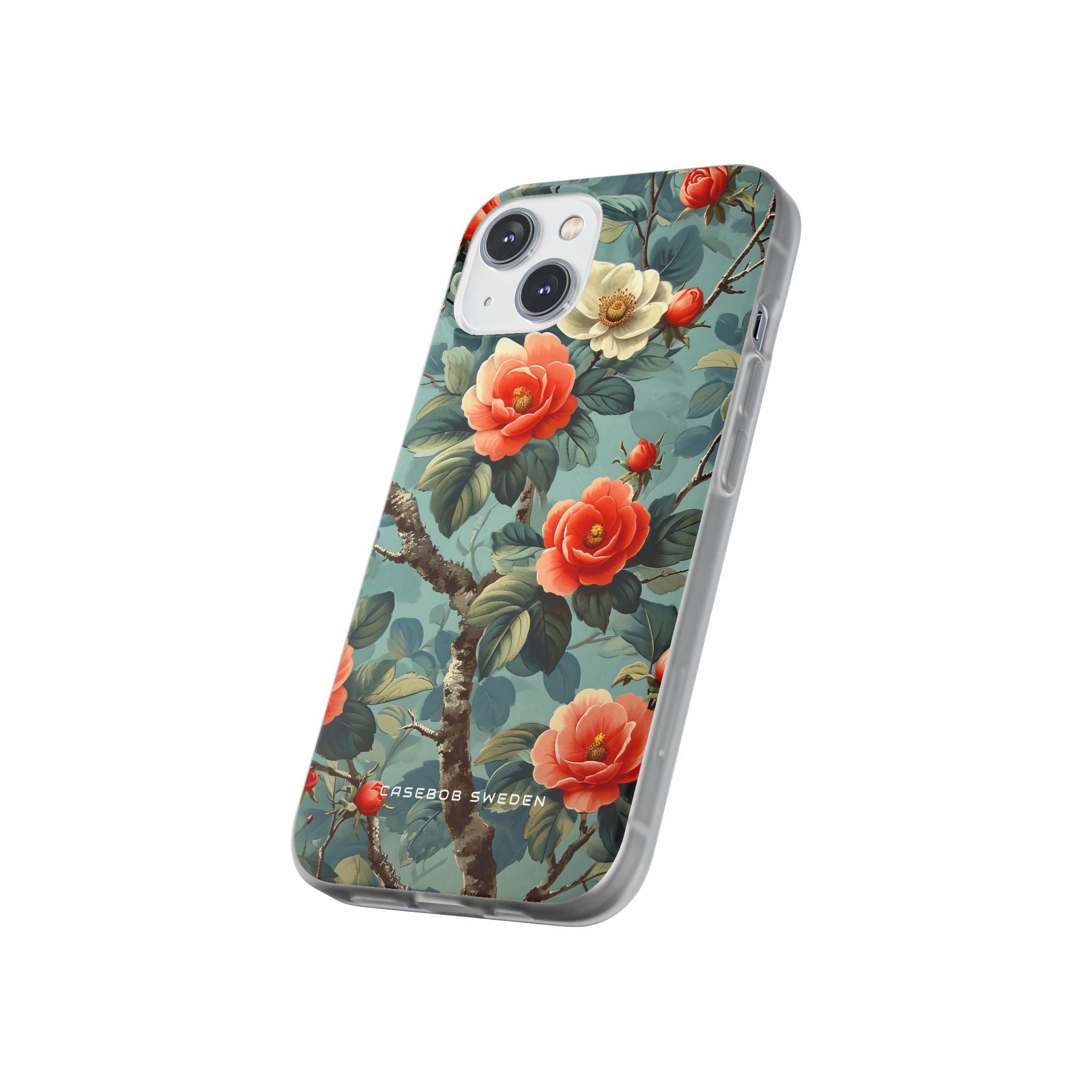 Vintage Floral Romance iPhone 14 - Flexi Phone Case