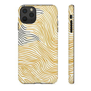 Linear Yellow Chic - Protective Phone Case