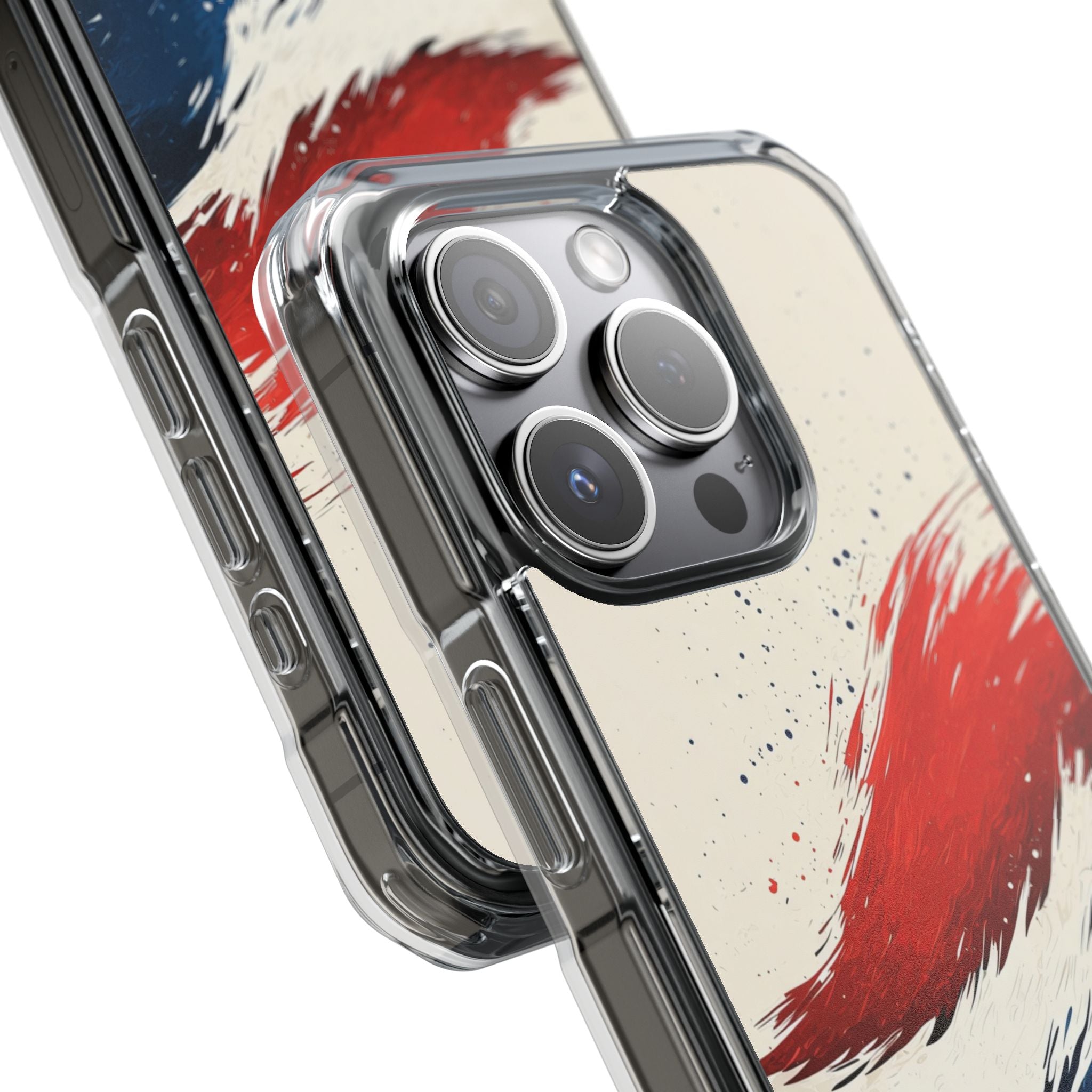 Red Surge iPhone 15 Pro Case - Impact