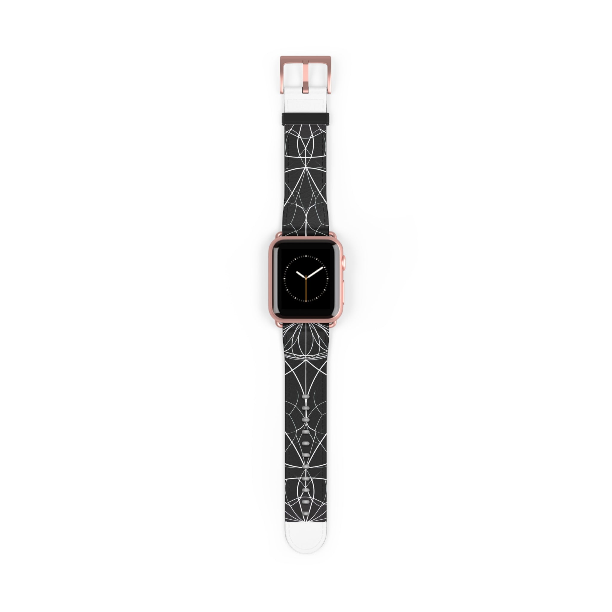 White Mandala Radiance - Watch Band