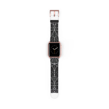 White Mandala Radiance - Watch Band