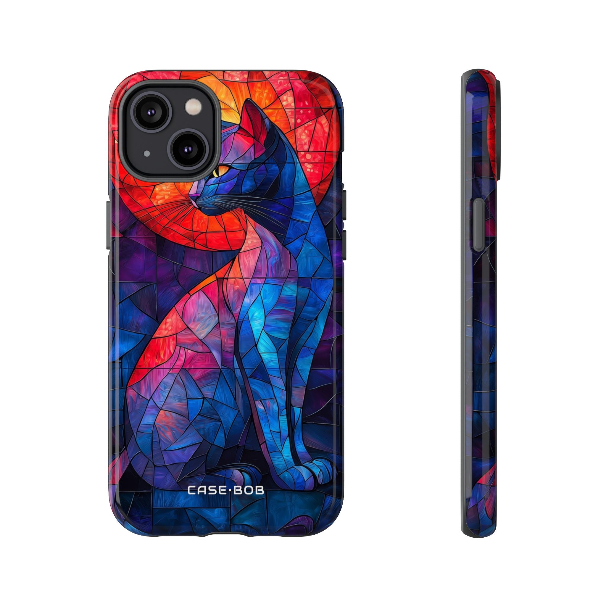 Celestial Cat iPhone 14 Plus Case - Tough