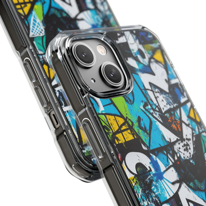 White Ripple Drift iPhone 14 Case - Impact