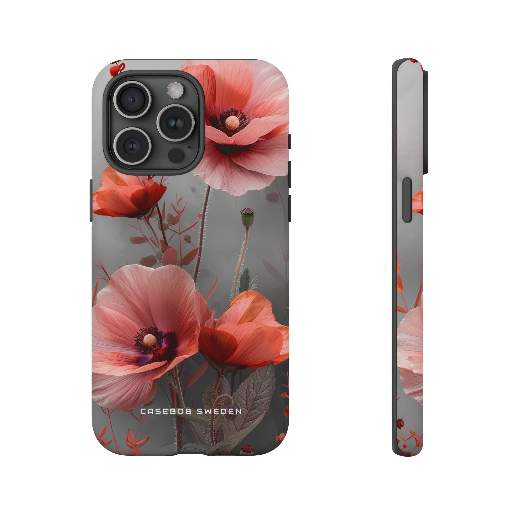 Ethereal Floral Elegance iPhone 15 - Tough Phone Case