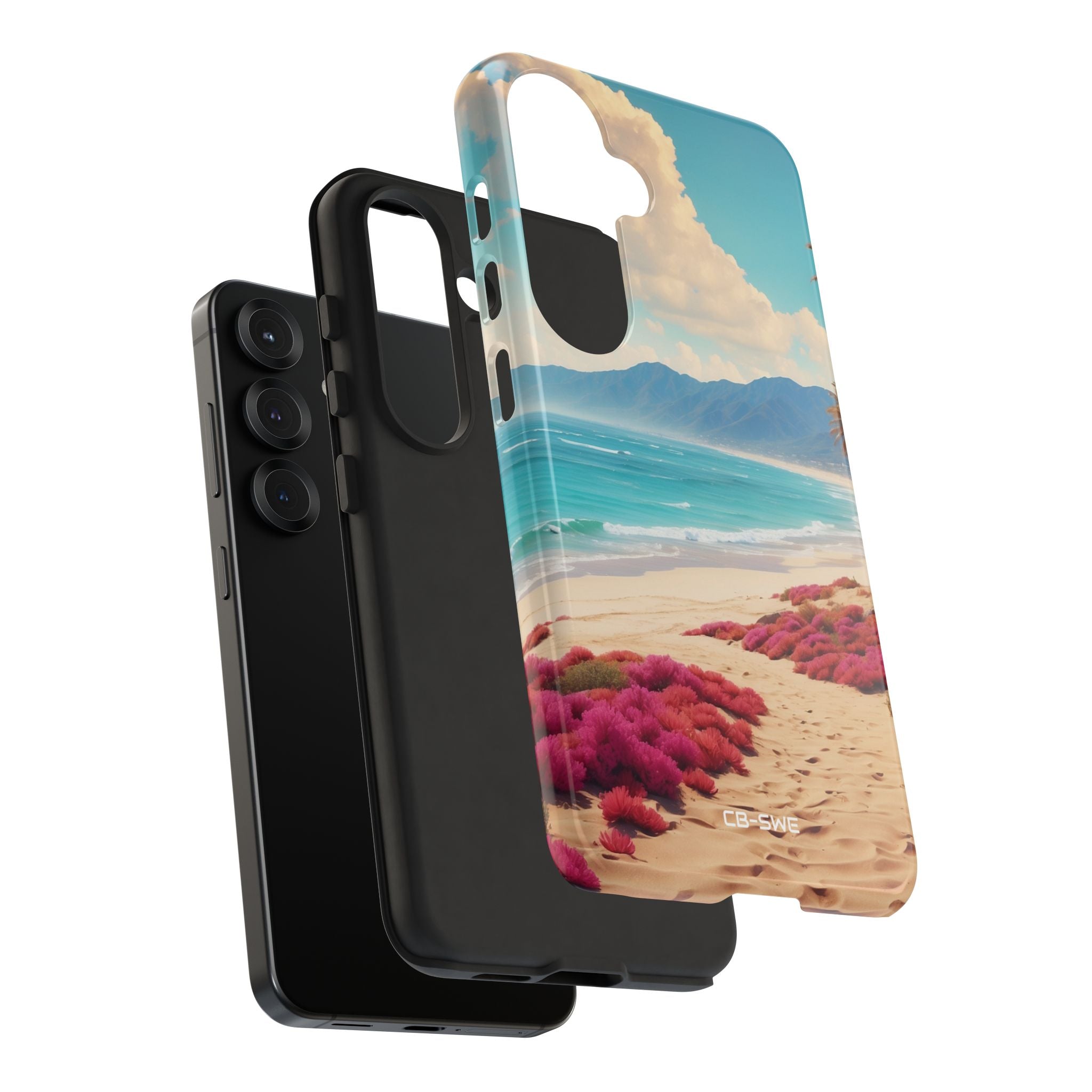 Footprints Trace Sand - Samsung Case