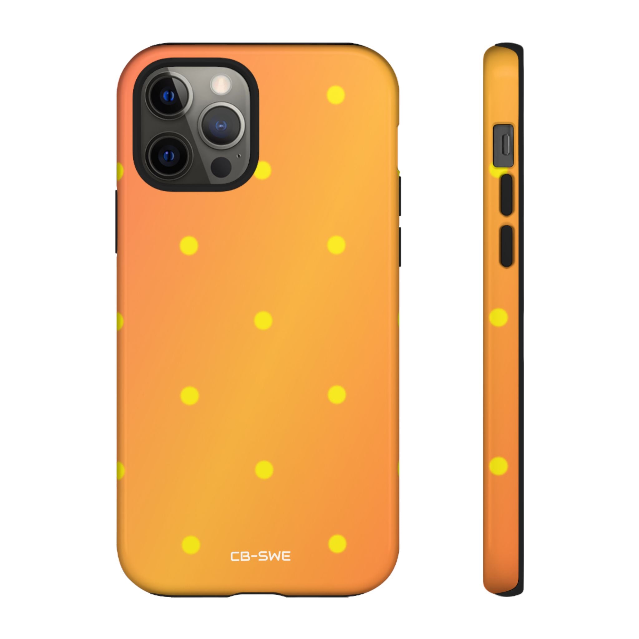Sunset Dots Radiance - iPhone Case