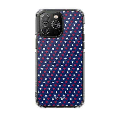 Hearts Twinkle Bright iPhone Case - Impact