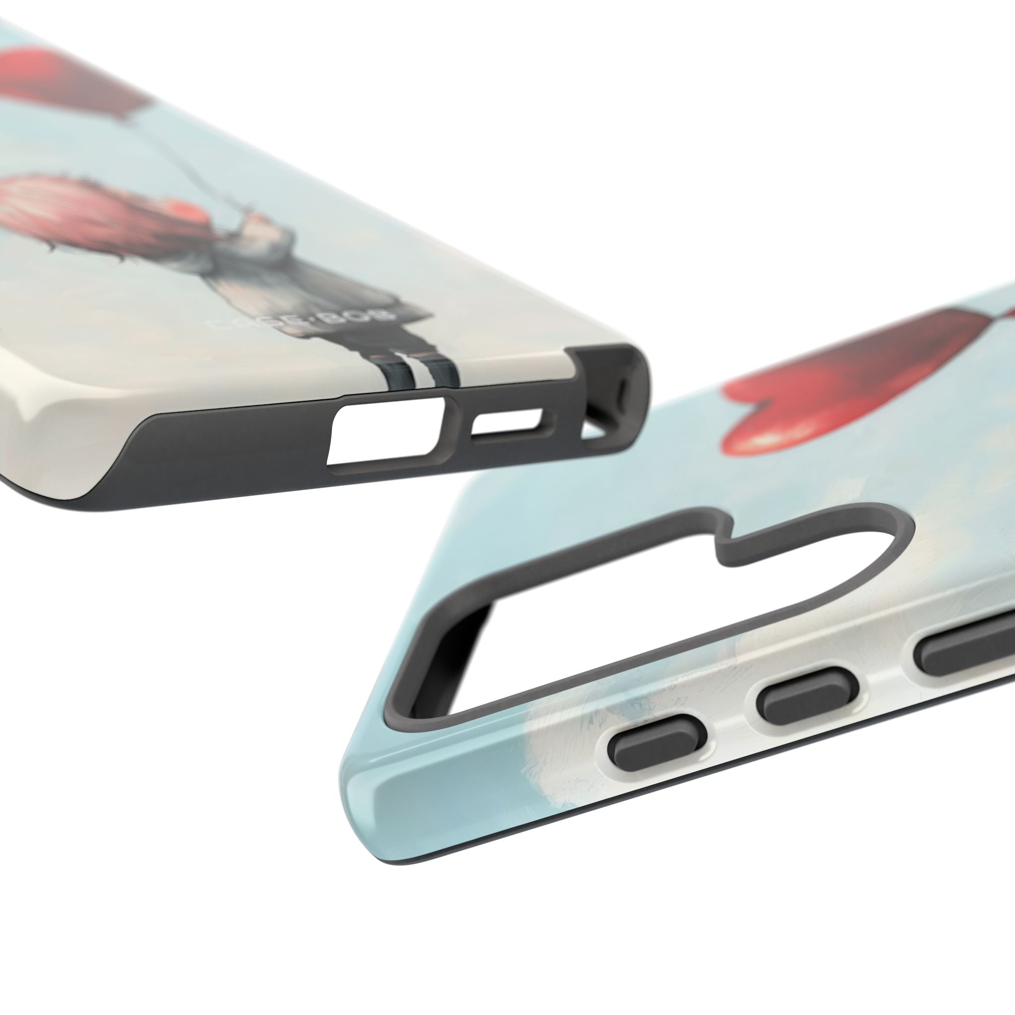 Heart Balloon Glow Samsung S25 Ultra Case - Tough