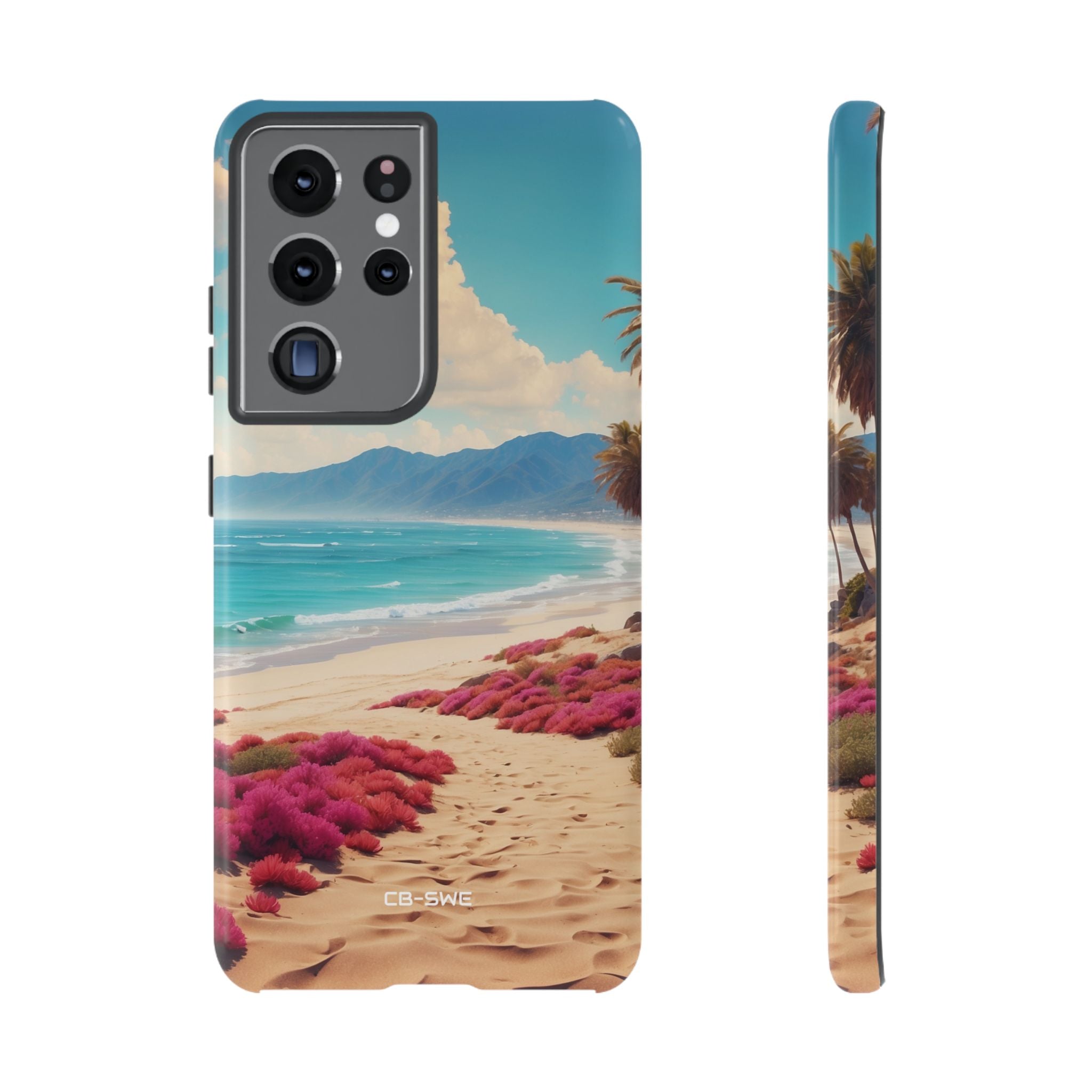 Footprints Trace Sand - Samsung Case