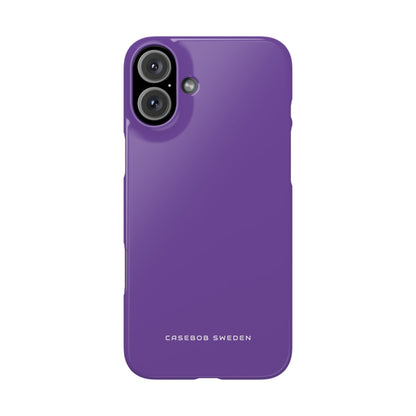 Blue Violet iPhone 16 - Slim Phone Case