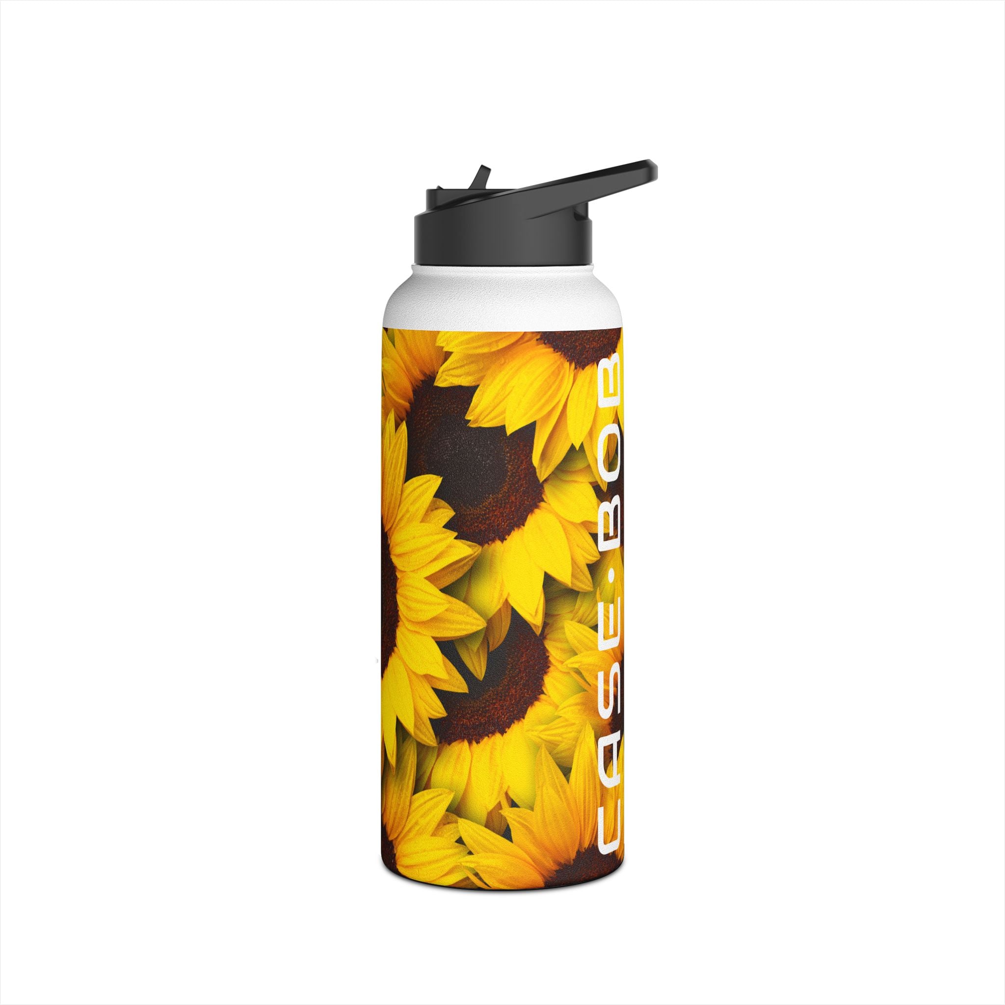Sunflower Radiance - Stainless Steel Water Bottle