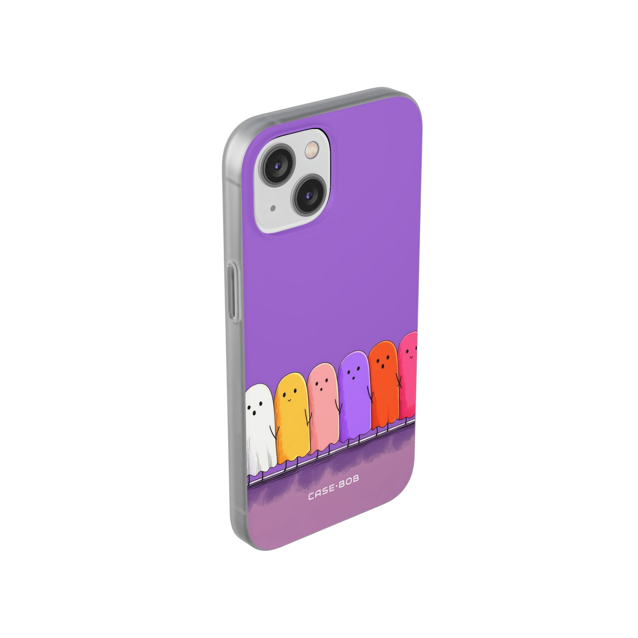 Colorful Ghosts iPhone 14 Case - Soft