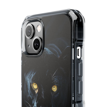 Mysterious Panther Gaze iPhone Case - Impact