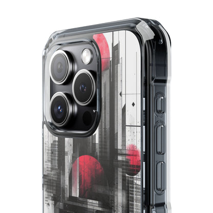 Cyber Gridscape - Phone Case for iPhone