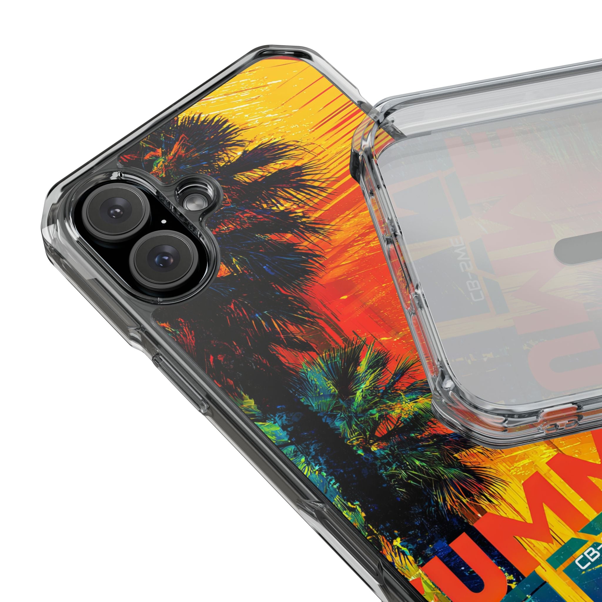 Summer Sunset Palms iPhone Case - Impact