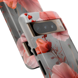 Coral Elegance | Protective Phone Case for Google Pixel