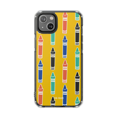 Crayons Dance Joyfully iPhone Case - Impact