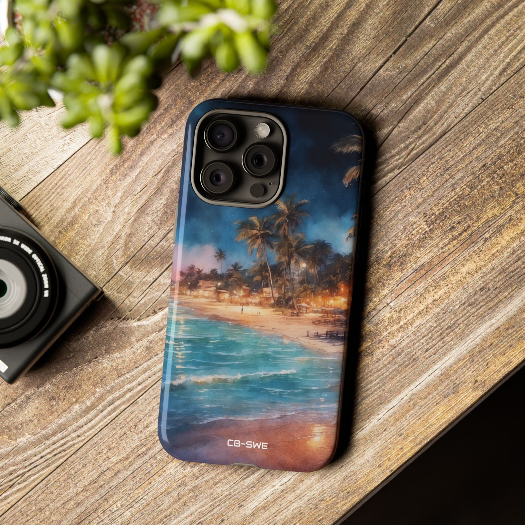 Moonlight Dances Water - iPhone Case