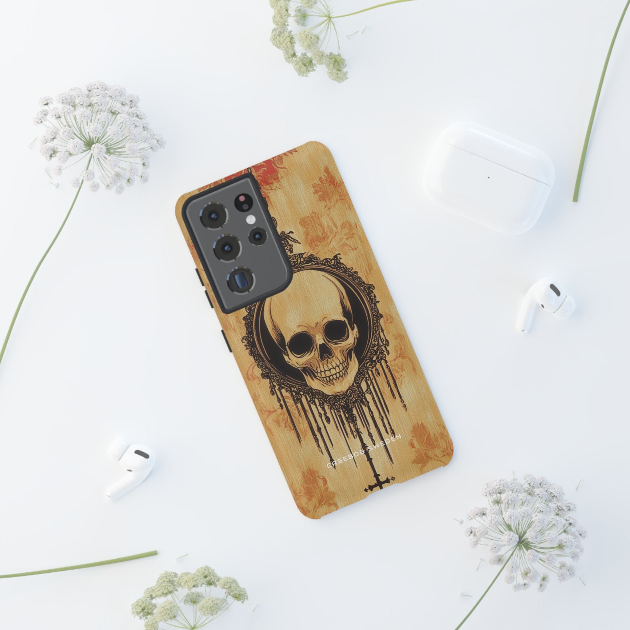 Gothic Skull Elegance  Samsung S21 - Tough Phone Case