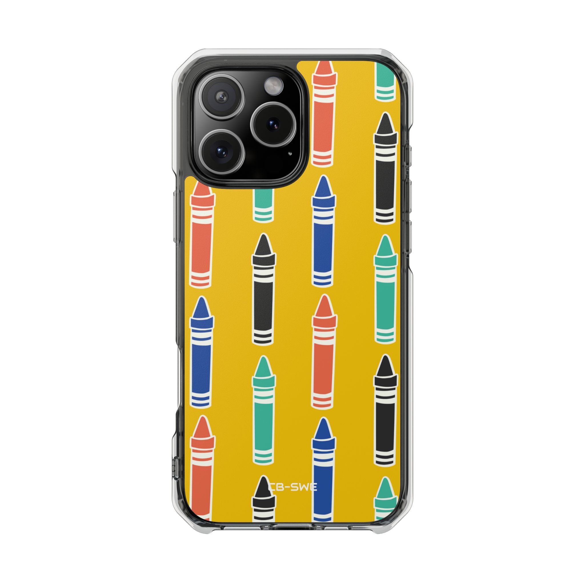 Crayons Dance Joyfully iPhone Case - Impact