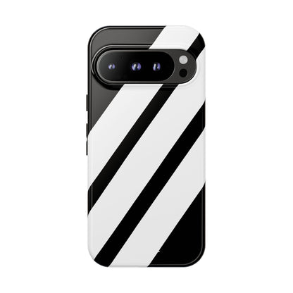 Monochrome Diagonal Symmetry - Google Pixel Case