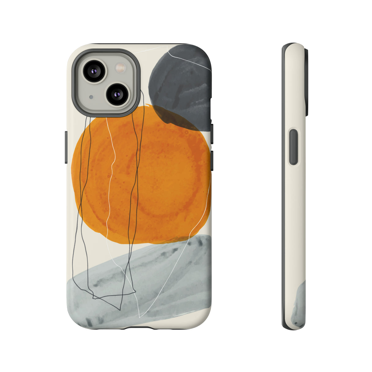 Minimalist line art - Protective Phone Case