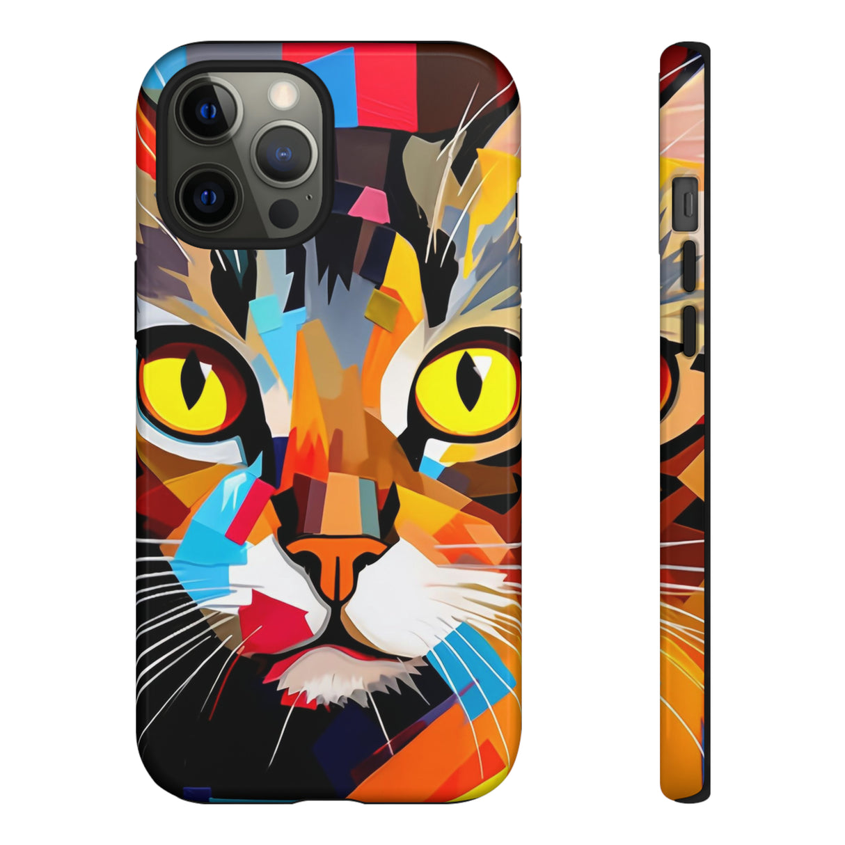 Abstract Kitty Palette Samsung Case (Protective)