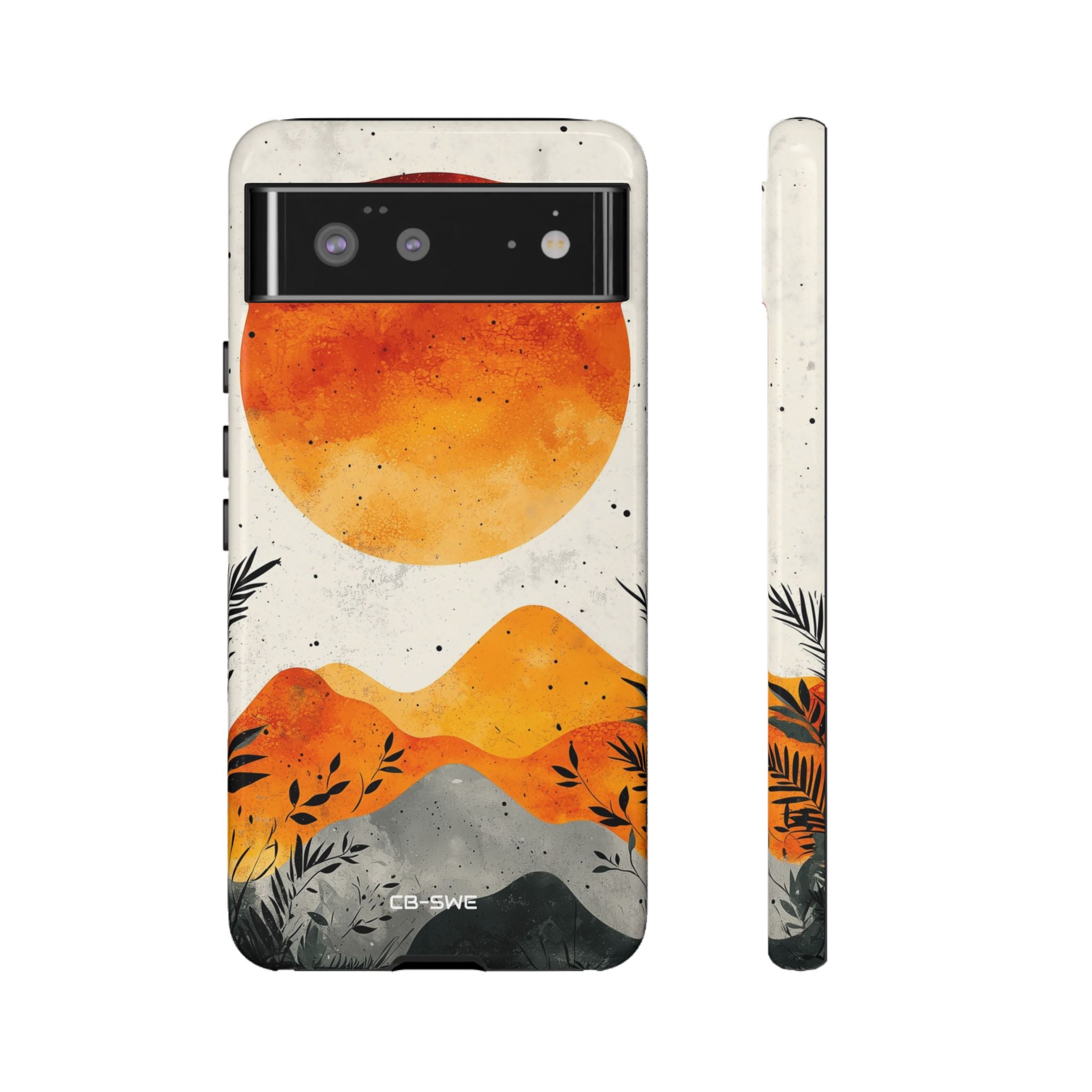 Sun Illuminates Mountains - Google Pixel Case