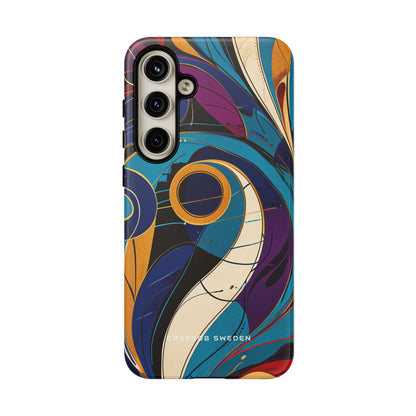 Vintage Vortex Harmony Samsung S24 - Tough Phone Case