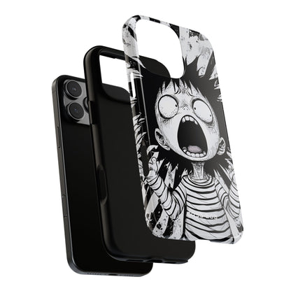 Screaming Stripes iPhone 16 Pro Max Case - Tough