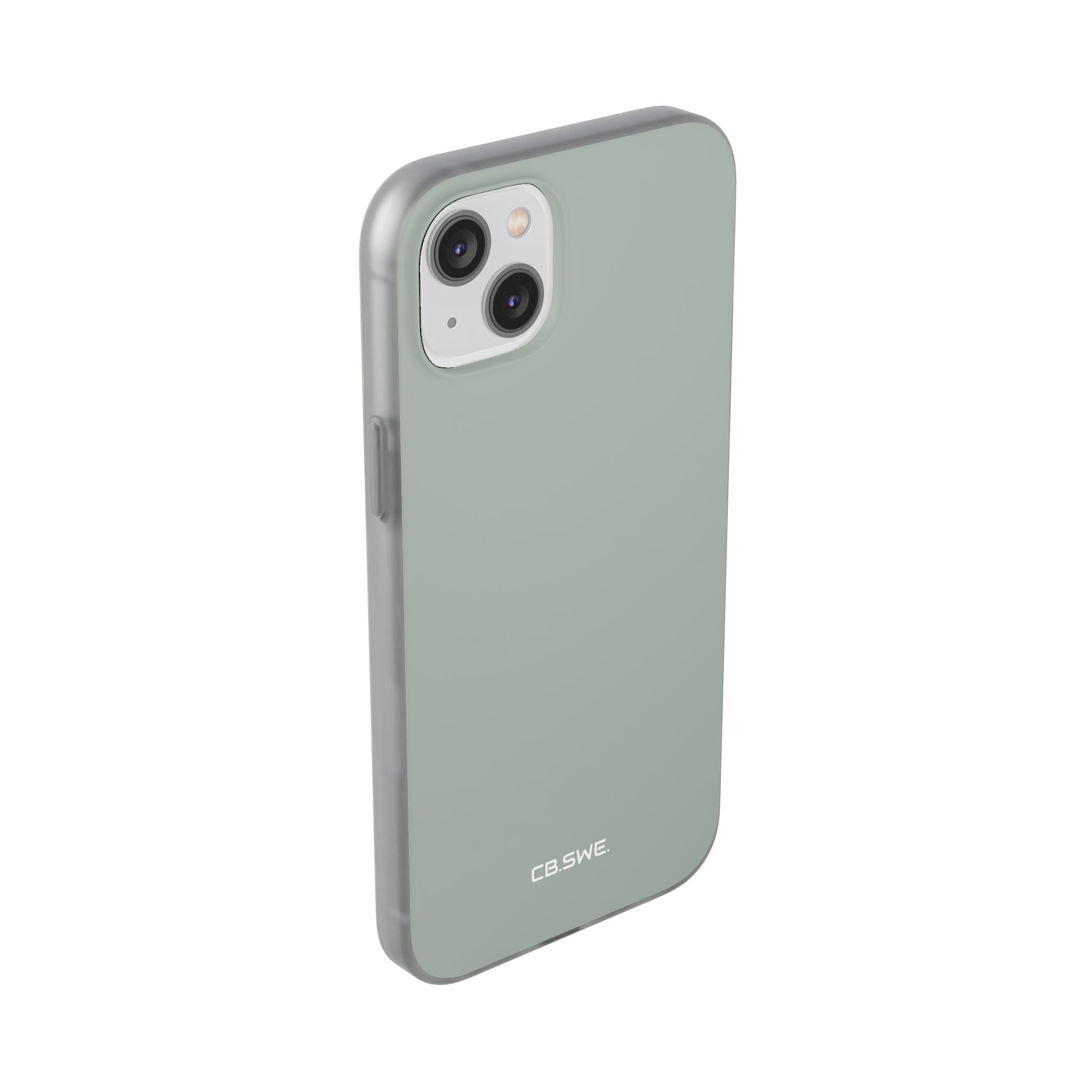 Aschgraue iPhone-Hülle – Flexi
