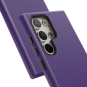 Elegant Purple Minimalism - For Samsung S24