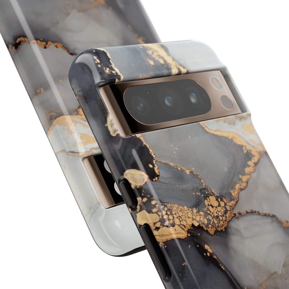 Grey Marble - Protective Phone Case