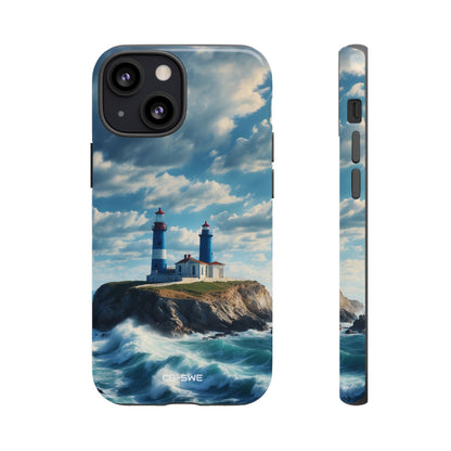Lighthouse Guards Waves - iPhone Case