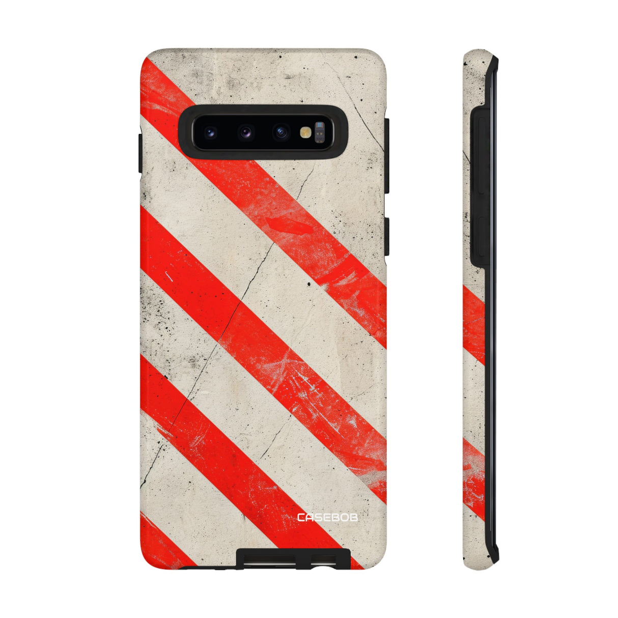 Crimson Line Minimalism - Protective Phone Case