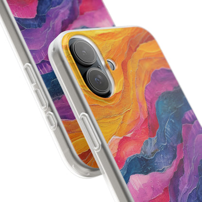 Vibrant Flow iPhone 16 Plus Case - Soft