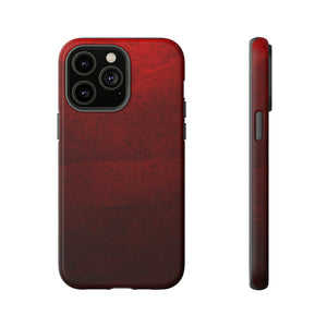 Grunge Red - Protective Phone Case