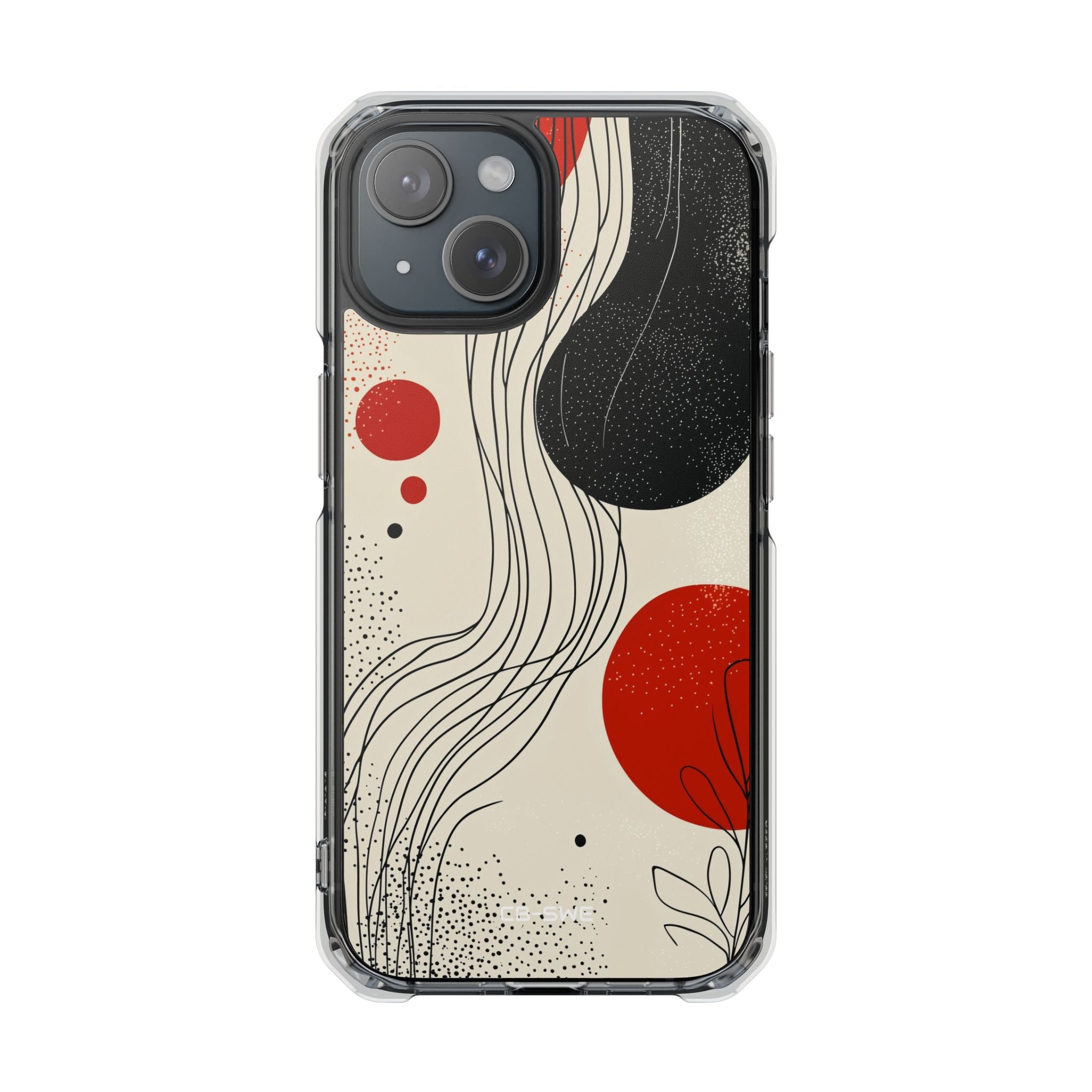 Waves Embrace Flora iPhone Case - Impact