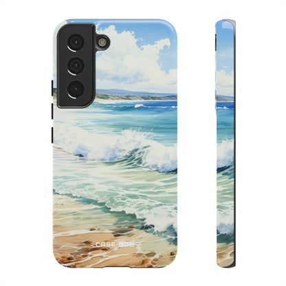 Foamy Wave Breeze Samsung S22 Case - Tough