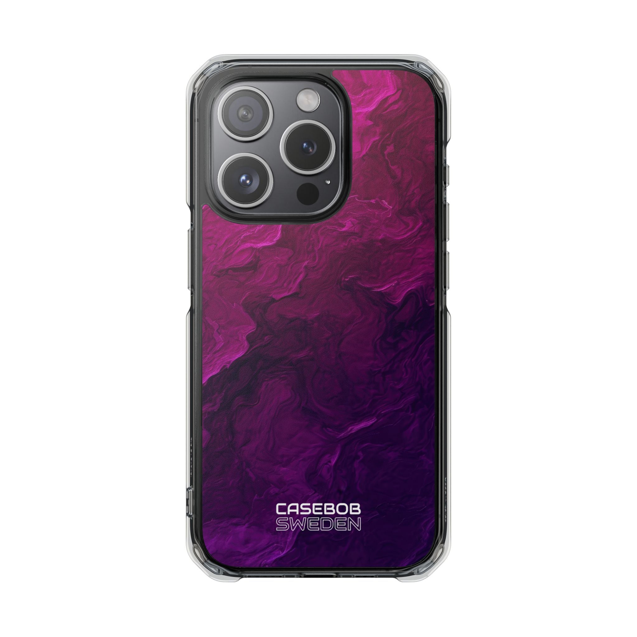 Velvet Dream Currents iPhone 15 - Impact Clear+