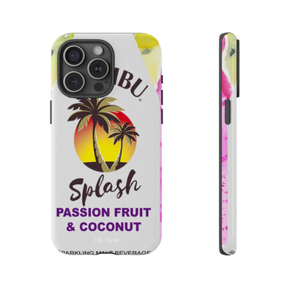 Tropical Sunset Splash - iPhone Case